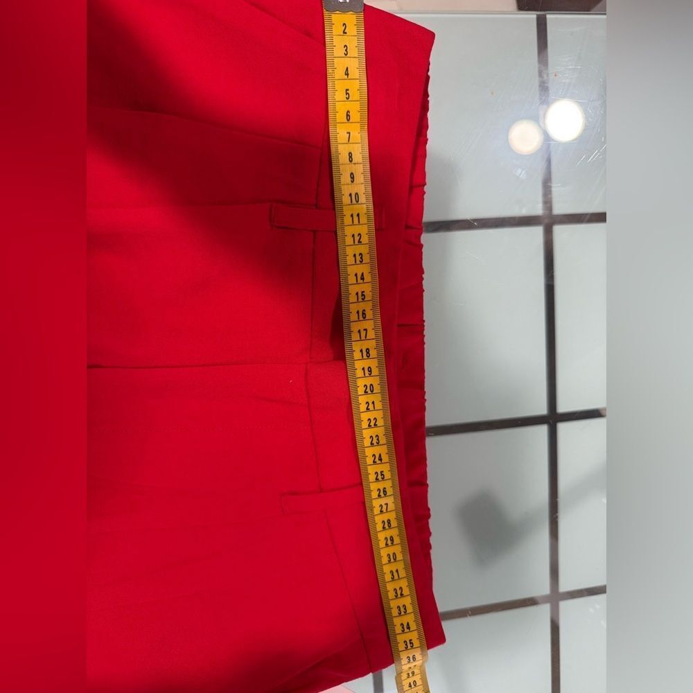 a new day Red Wide Leg Pants High-Waisted - Picture 9 of 11